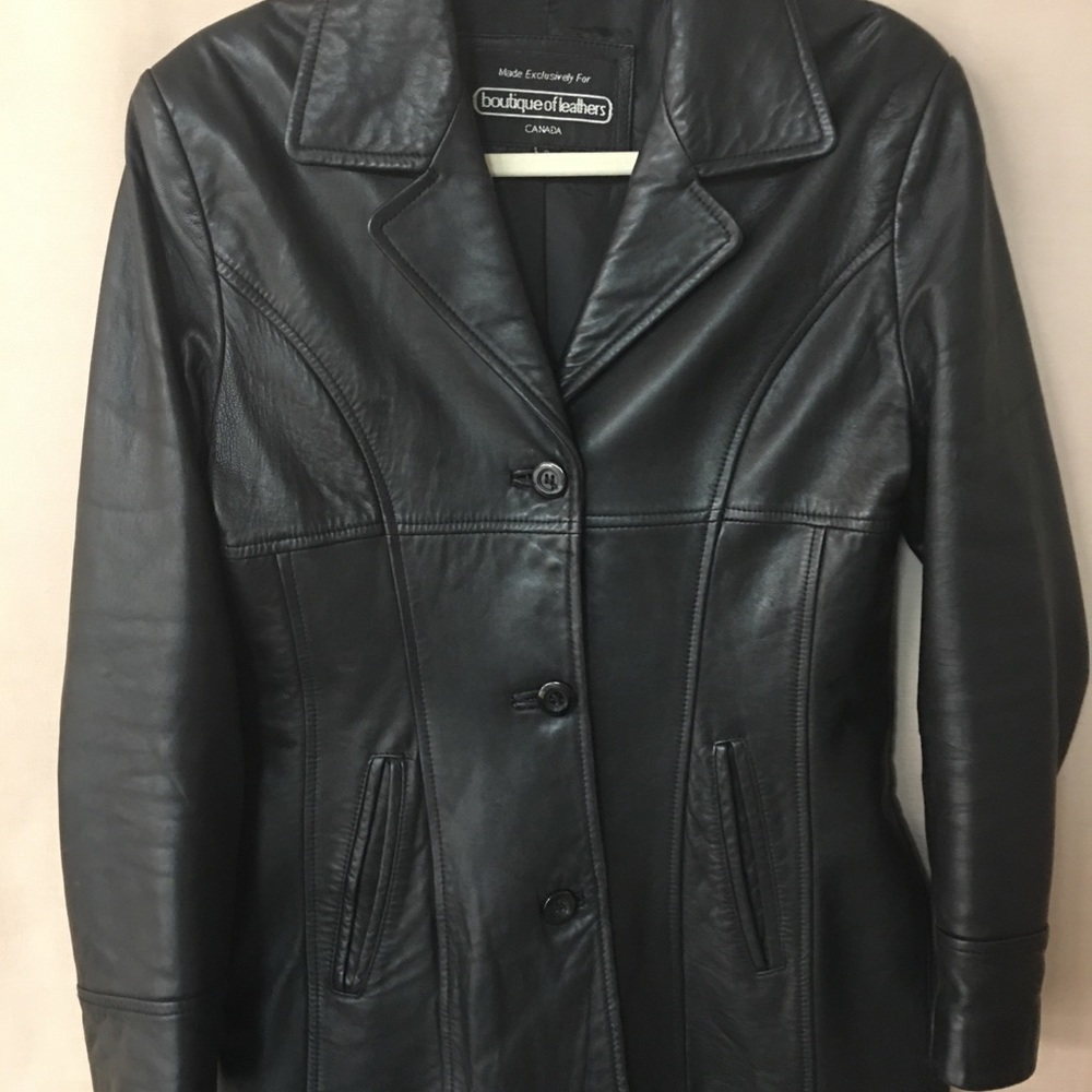 Boutique of Leather soft genuine leather coat